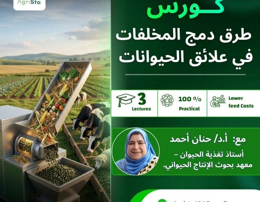 طرق دمج المخلفات في علائق الحيوانات